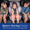 imageChicco OneFit Max ClearTex AllinOne Car Seat with LeverLock Installation Slim Design Convertible Car Seat Seat for Infants and Children 5100 lbs  EnergyBlackLupine