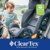 imageChicco OneFit Max ClearTex AllinOne Car Seat with LeverLock Installation Slim Design Convertible Car Seat Seat for Infants and Children 5100 lbs  EnergyBlackEbony