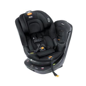 imageChicco Fit360 ClearTex Rotating Convertible Car Seat with 360 Degree Rotation for RearFacing and ForwardFacing LeverLock SelfTensioning Lock System  ObsidianBlackBlack