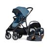 imageChicco Corso LE ClearTex Modular Travel System with Corso LE Stroller ampamp KeyFit Max ClearTex Infant Car Seat and Base Stroller and Car Seat Combo  TidalBlueTidal