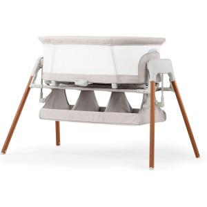 imageChicco LullaGlide Plus Electronic 3in1 Baby Bassinet Gliding and Portable Waterproof Mattress and Fitted Sheet Travel for Baby Includes Carry Bag  SereneBeigeSerene