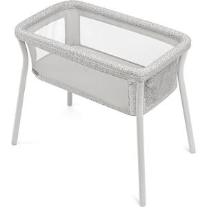 imageChicco LullaGo Anywhere Portable Bassinet Lightweight SpaceSaving with Waterproof Mattress and Fitted Sheet TravelFriendly Includes Carry Bag  LyricBeigeLyric