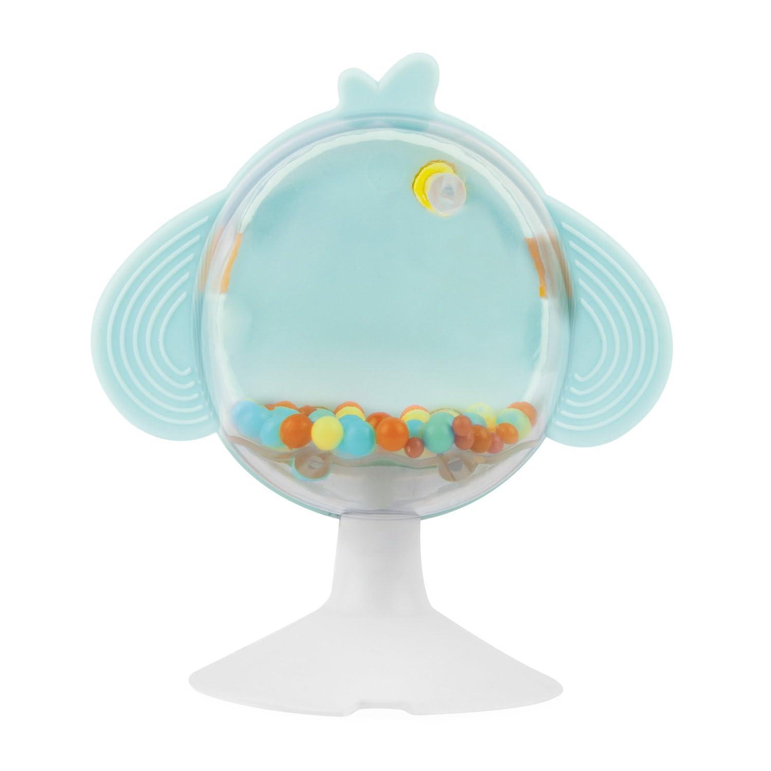 imageChicco My First Baby Feeding Set Baby Bib Set Baby High Chair Toy with Suction Cup Cute Chick with Two Coloured Rattles Easy to Grab 6 MonthsMy First Baby Food Gift Set