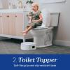 imageChicco Single Step Stool Durable Lightweight Plastic with EasyGrab Handles Textured Top and SlipResistant Base3in1 Toilet Training System