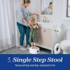 imageChicco Single Step Stool Durable Lightweight Plastic with EasyGrab Handles Textured Top and SlipResistant Base3in1 Toilet Training System