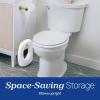 imageChicco Single Step Stool Durable Lightweight Plastic with EasyGrab Handles Textured Top and SlipResistant BaseToilet Topper