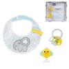 imageChicco My First Baby Feeding Set Baby Bib Set Baby High Chair Toy with Suction Cup Cute Chick with Two Coloured Rattles Easy to Grab 6 MonthsMy First Baby Food Gift Set