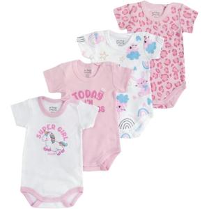 imageChicco Baby Boys Newborn PyjamasWhitePink