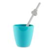 image:imageChicco Reusable Silicone Drinking Straws  EcoFriendly  Soft FoodGrade Silicone Construction  BPAFree  6Pack with Included Cleaning Brush  Variety Pack