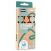 image:imageChicco Reusable Silicone Drinking Straws  EcoFriendly  Soft FoodGrade Silicone Construction  BPAFree  6Pack with Included Cleaning Brush  Variety Pack