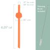 image:imageChicco Reusable Silicone Drinking Straws  EcoFriendly  Soft FoodGrade Silicone Construction  BPAFree  6Pack with Included Cleaning Brush  Variety Pack