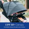 image:imageChicco Activ3 Jogging Stroller Travel System Includes Chicco KeyFit 30 Infant Car Seat with Base Lightweight Aluminum Frame Stroller and Car Seat Combo Baby Travel Gear  SolarGrey