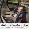 image:imageChicco NextFit Max Zip Air Convertible Car Seat RearFacing Seat for Infants 450 lbs ForwardFacing Toddler Car Seat 2265 lbs Baby Travel Gear  VeroBlack
