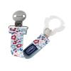 image:imageChicco TwoinOne Pacifier Clip with Loop and Ring Attachments  Loop for Teethers and Small Toys  Ring Included for KnobStyle Pacifiers  Secure Clasp is Gentle on Clothing  MulticolorMulticolor