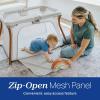 image:imageChicco Alfa Lite Nest Lightweight Travel Playard with ZipOn Bassinet Portable Baby Crib amp Play Yard Easy Setup Waterproof Mattress Includes Carry Bag  SereneBeige