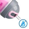 image:imageChicco Insulated Straw Sippy Cup 12 Months 9oz Toddler Training Cup with SpillFree FlipTop Lid BPAFree 3Pack MulticolorDream PinkPurple
