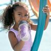 image:imageChicco Insulated Straw Sippy Cup 12 Months 9oz Toddler Training Cup with SpillFree FlipTop Lid BPAFree 3Pack MulticolorFloralPurple