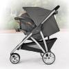 image:imageChicco Viaro Travel System Viaro QuickFold Stroller with KeyFit 30 Infant Car Seat and Base TechnaBlackSilverBlack