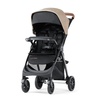 image:imageChicco Bravino Plus Lightweight Stroller Compact Travel Stroller AllWheel Suspension LieFlat Pramette Seat UPF 50 Canopy Compatible with KeyFit Infant Car Seats  OatBeige